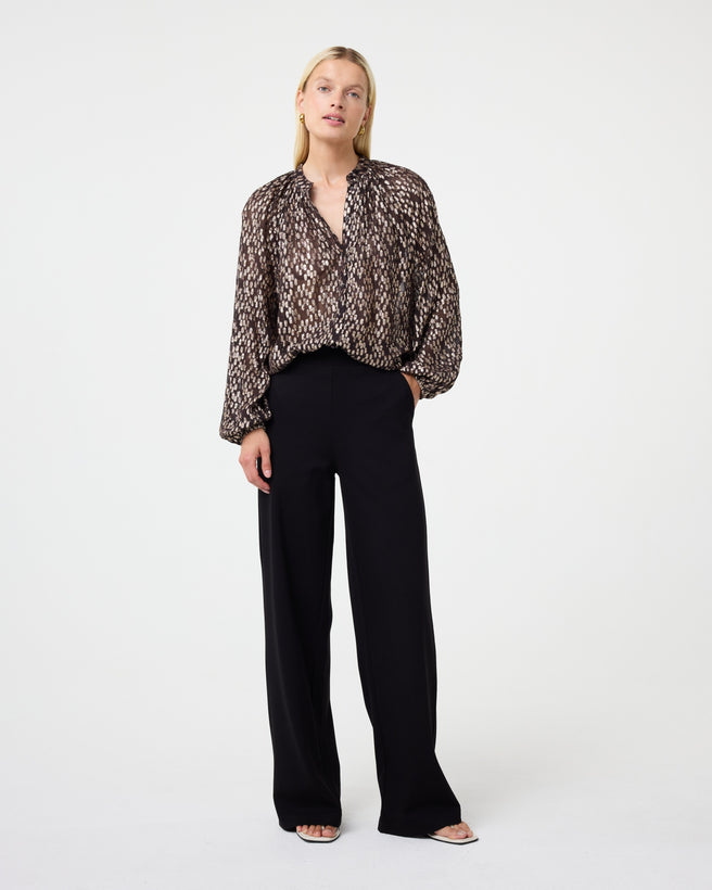 Loeka Blouse | Choco Loeka Blouse | Choco