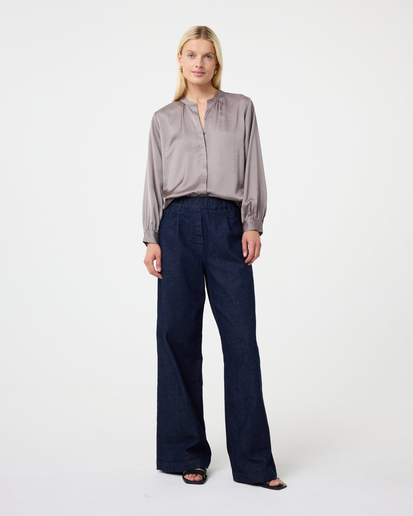 Nova Blouse | Grey Nova Blouse | Grey