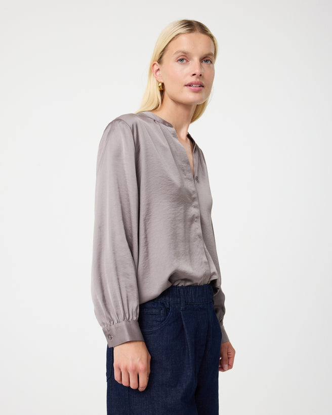 Nova Blouse | Grey Nova Blouse | Grey