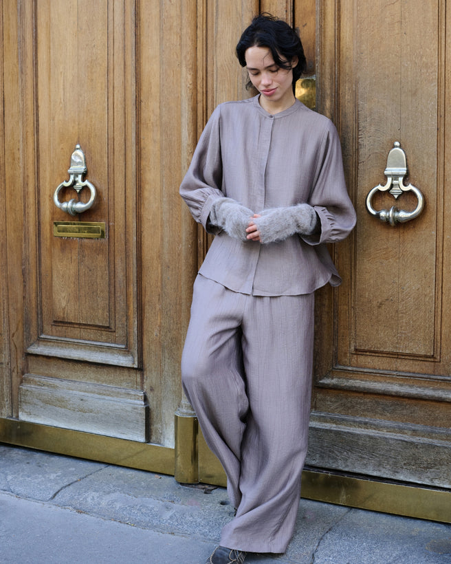 Chris Blouse | Mocca Chris Blouse | Mocca