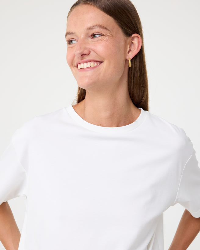 Hazel Tee | Off White Hazel Tee | Off White