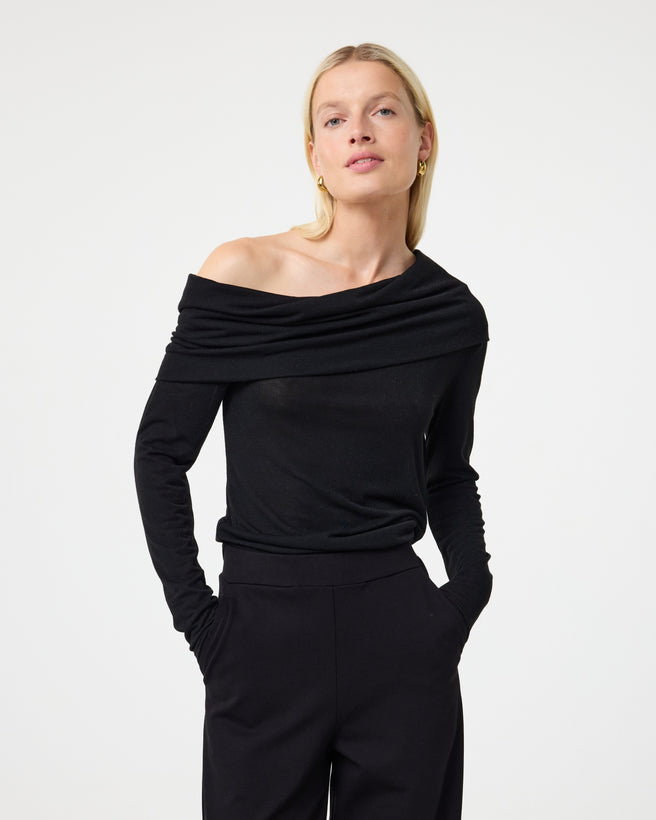 Patty Top | Black Patty Top | Black