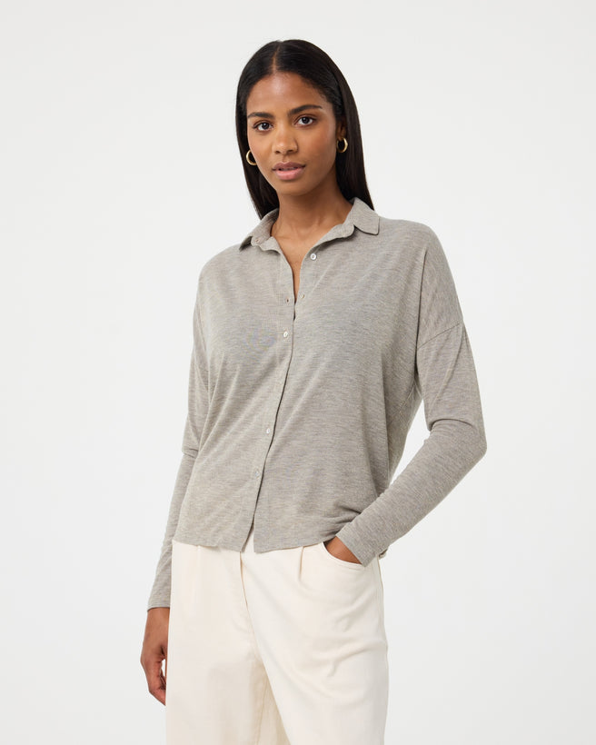 Penelope Blouse | Greige Penelope Blouse | Greige