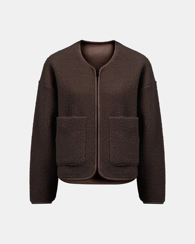 Teddie Jacket | Choco Teddie Jacket | Choco