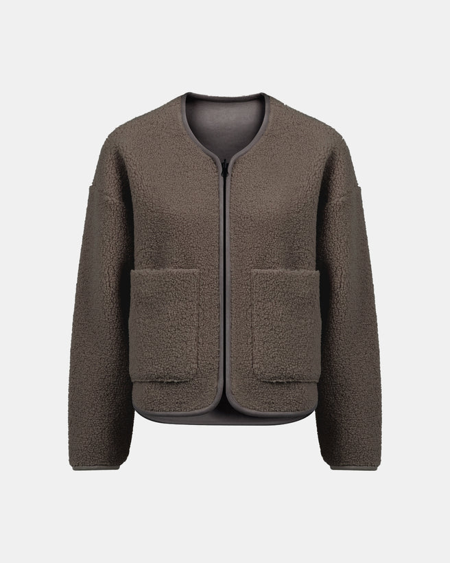 Teddie Jacket | Walnut Teddie Jacket | Walnut