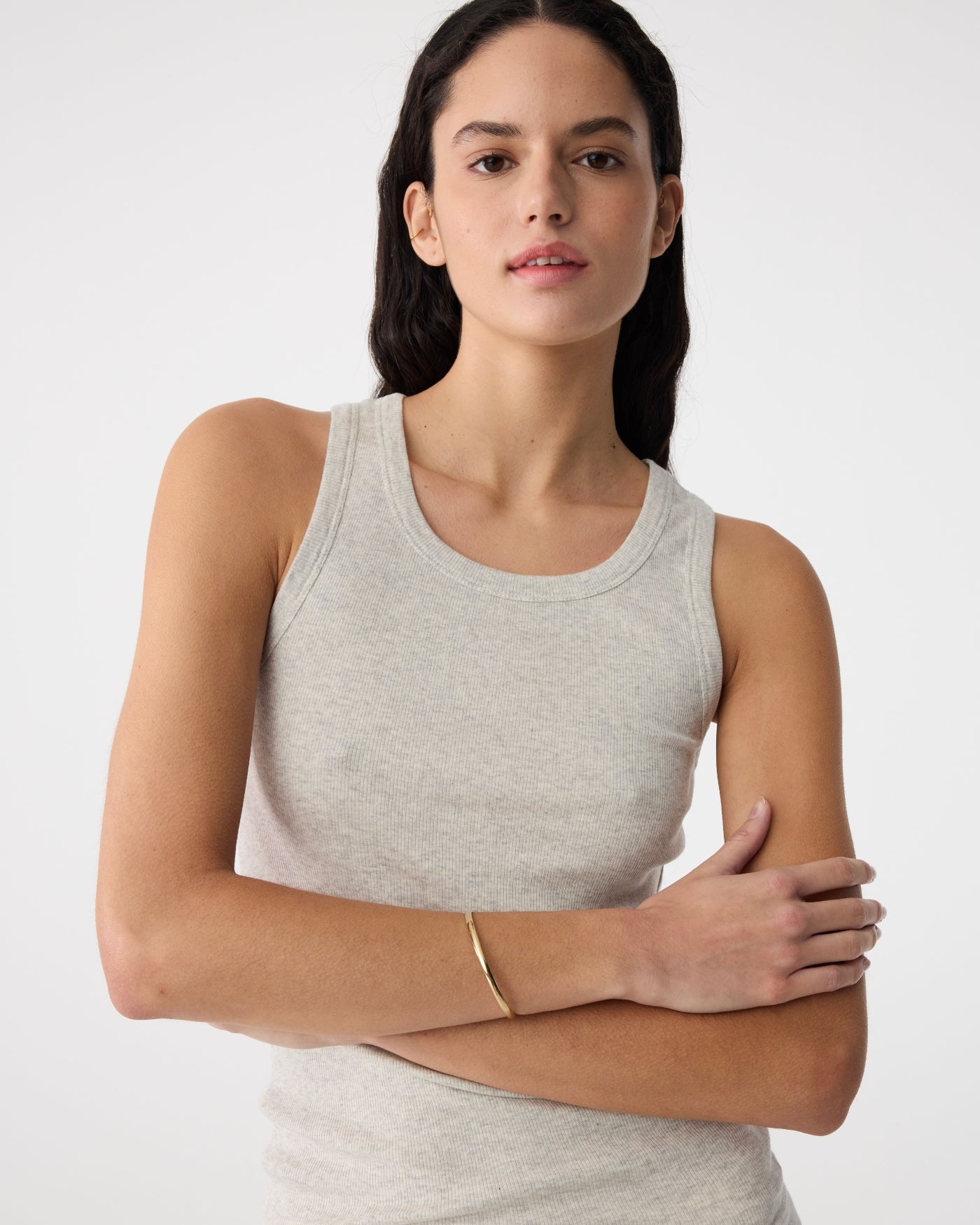 Ella Top | Grey Melange