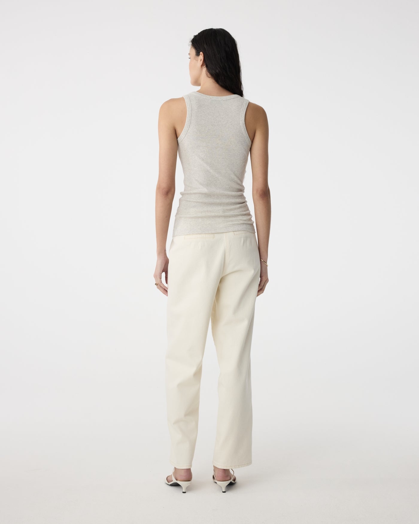 Ella Top | Grey Melange