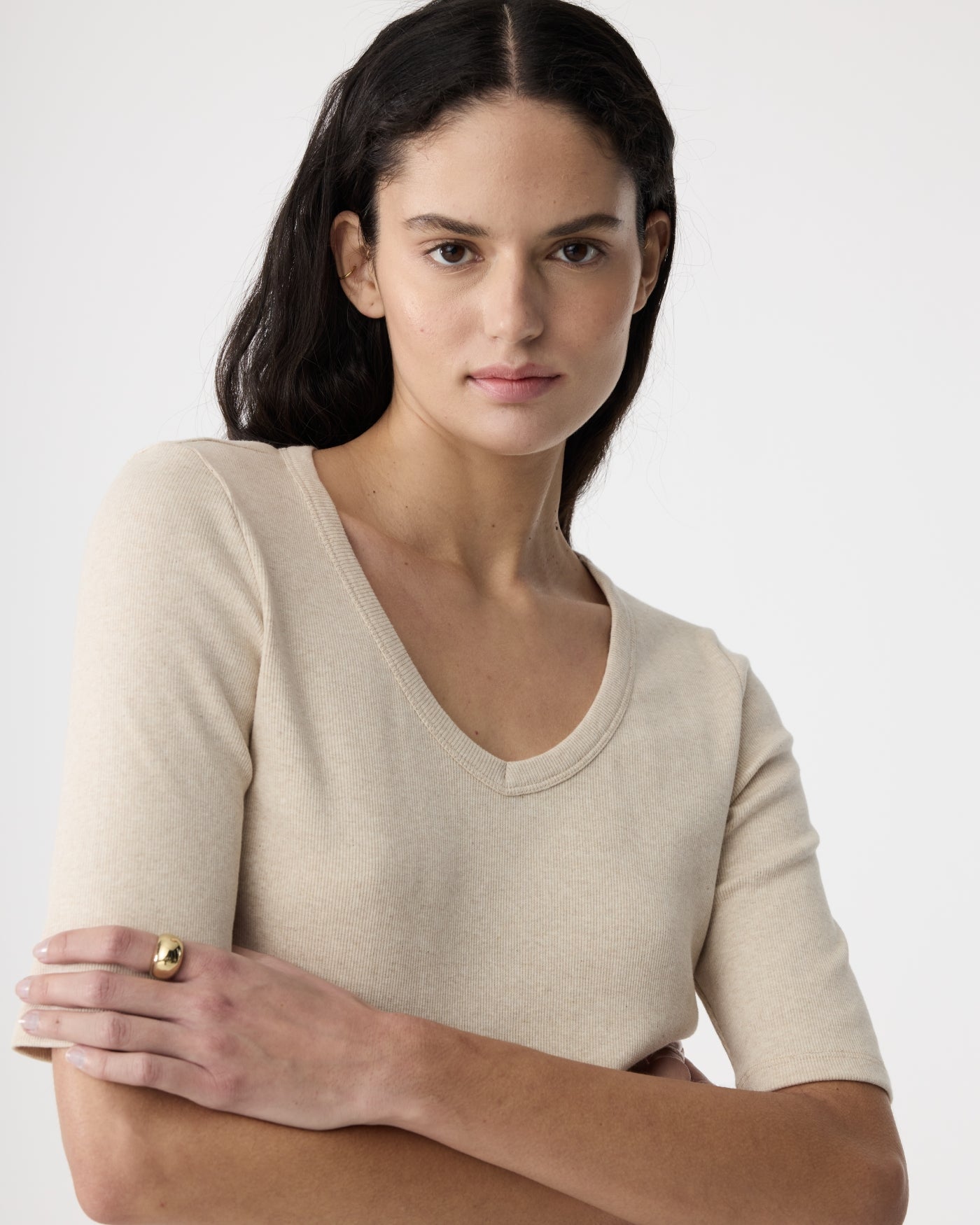 Eden Top | Sand Melange