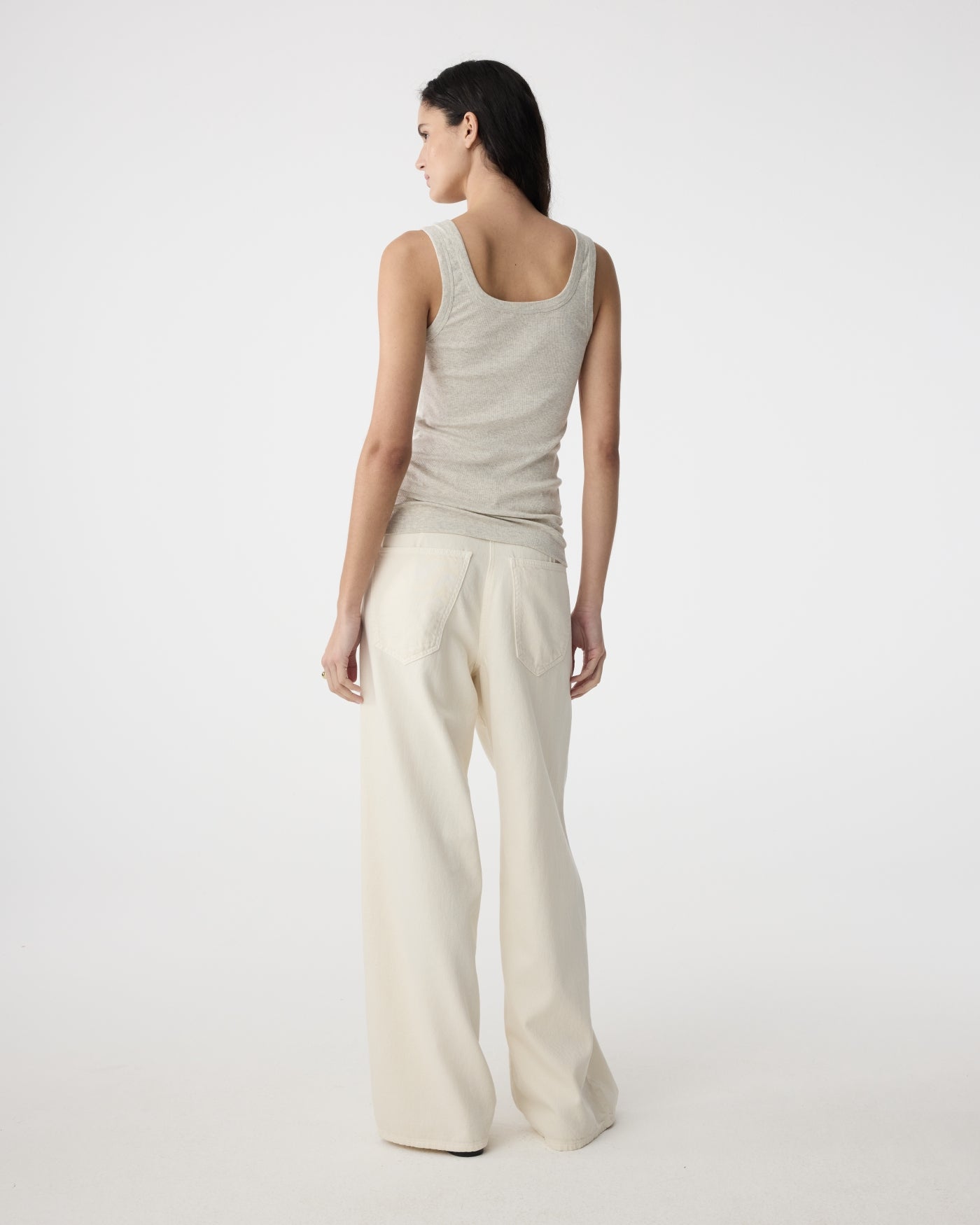 Evi Top | Grey Melange