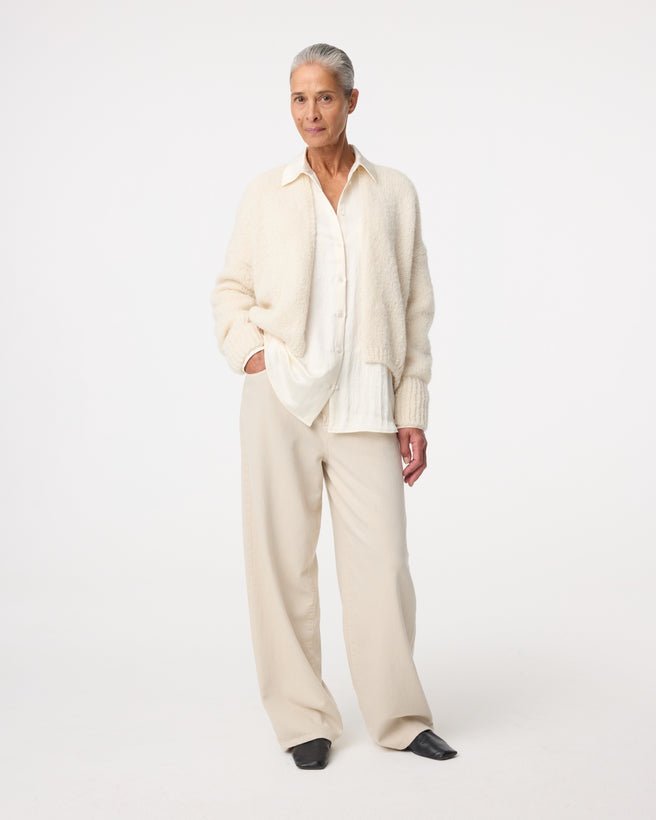 Becky Cardigan | Ivory