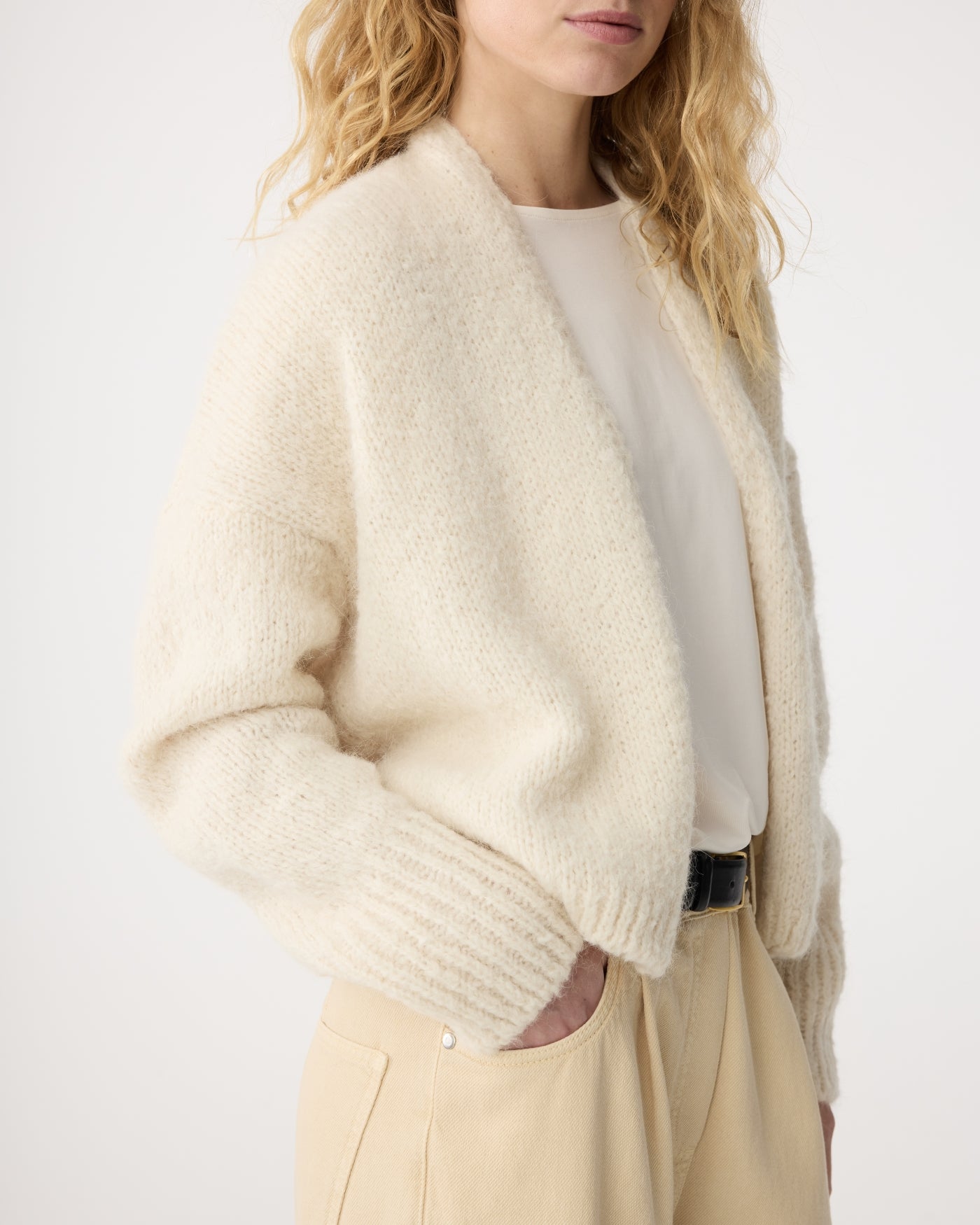 Becky Cardigan | Ivory