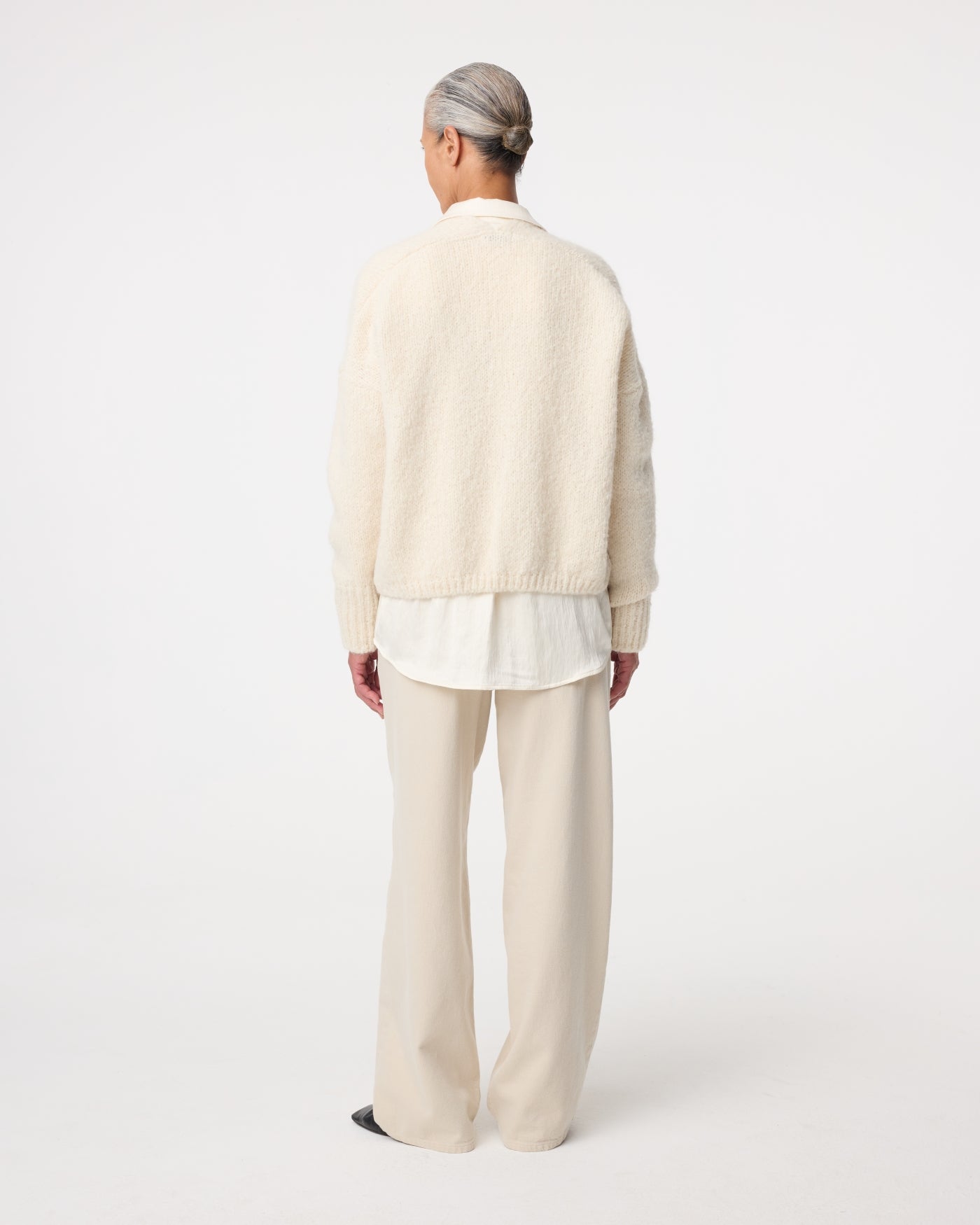 Becky Cardigan | Ivory