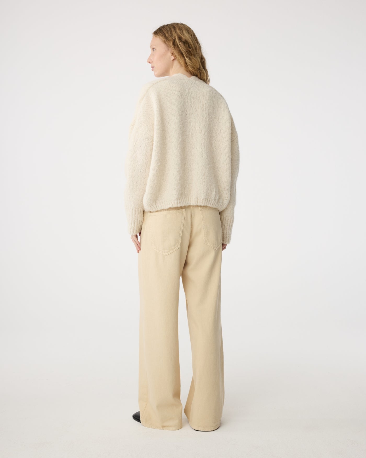Becky Cardigan | Ivory