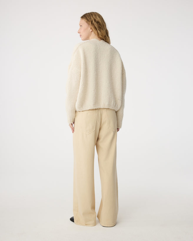 Becky Cardigan | Ivory