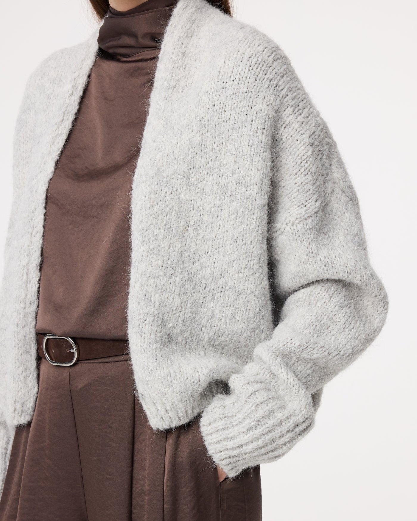 Becky Cardigan | Light Grey