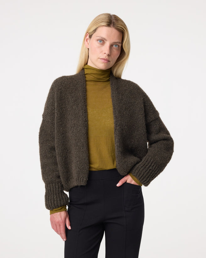 Becky Cardigan | Dark Green