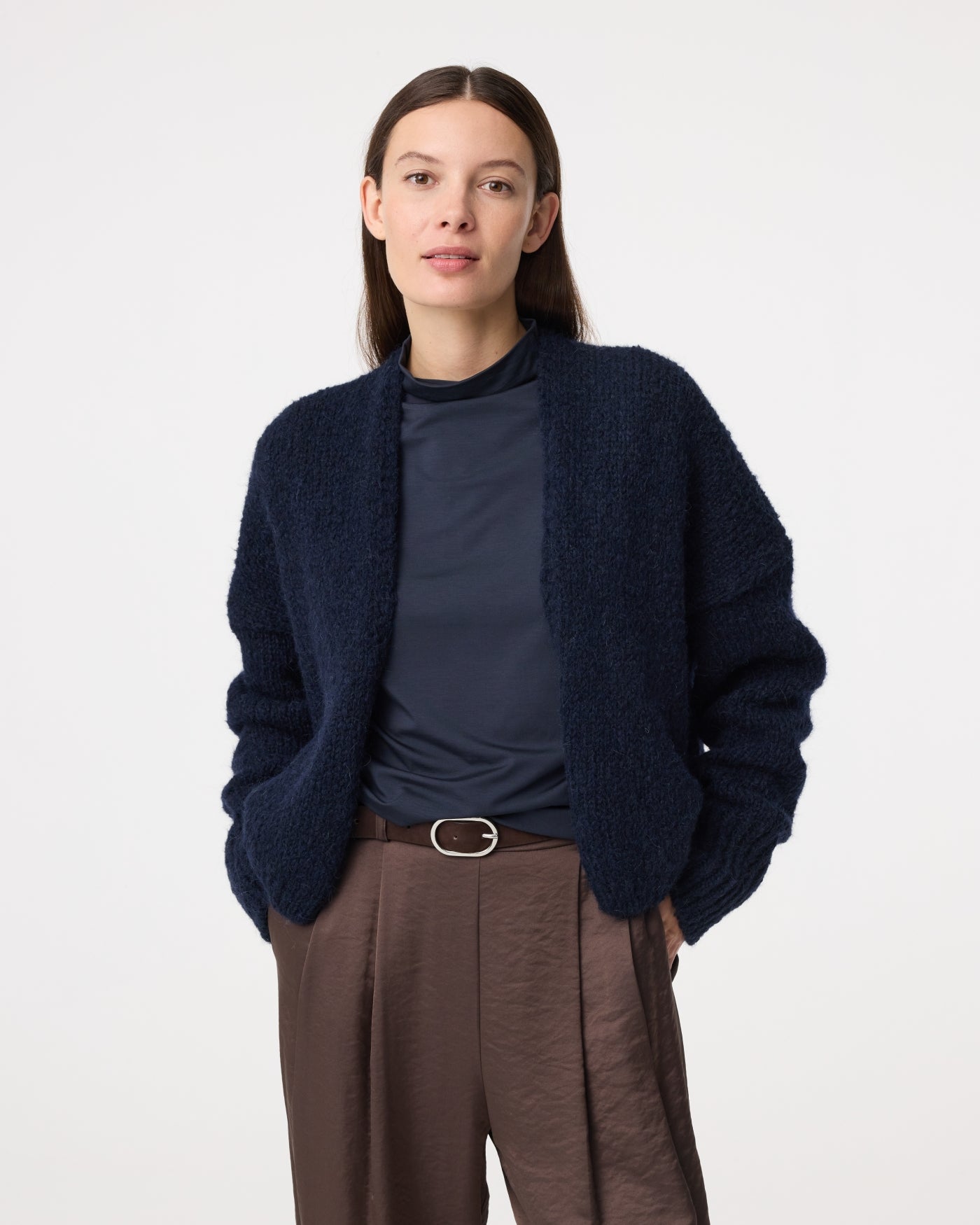 Becky Cardigan | Night Blue