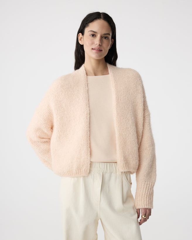 Becky Cardigan | Soft Rose