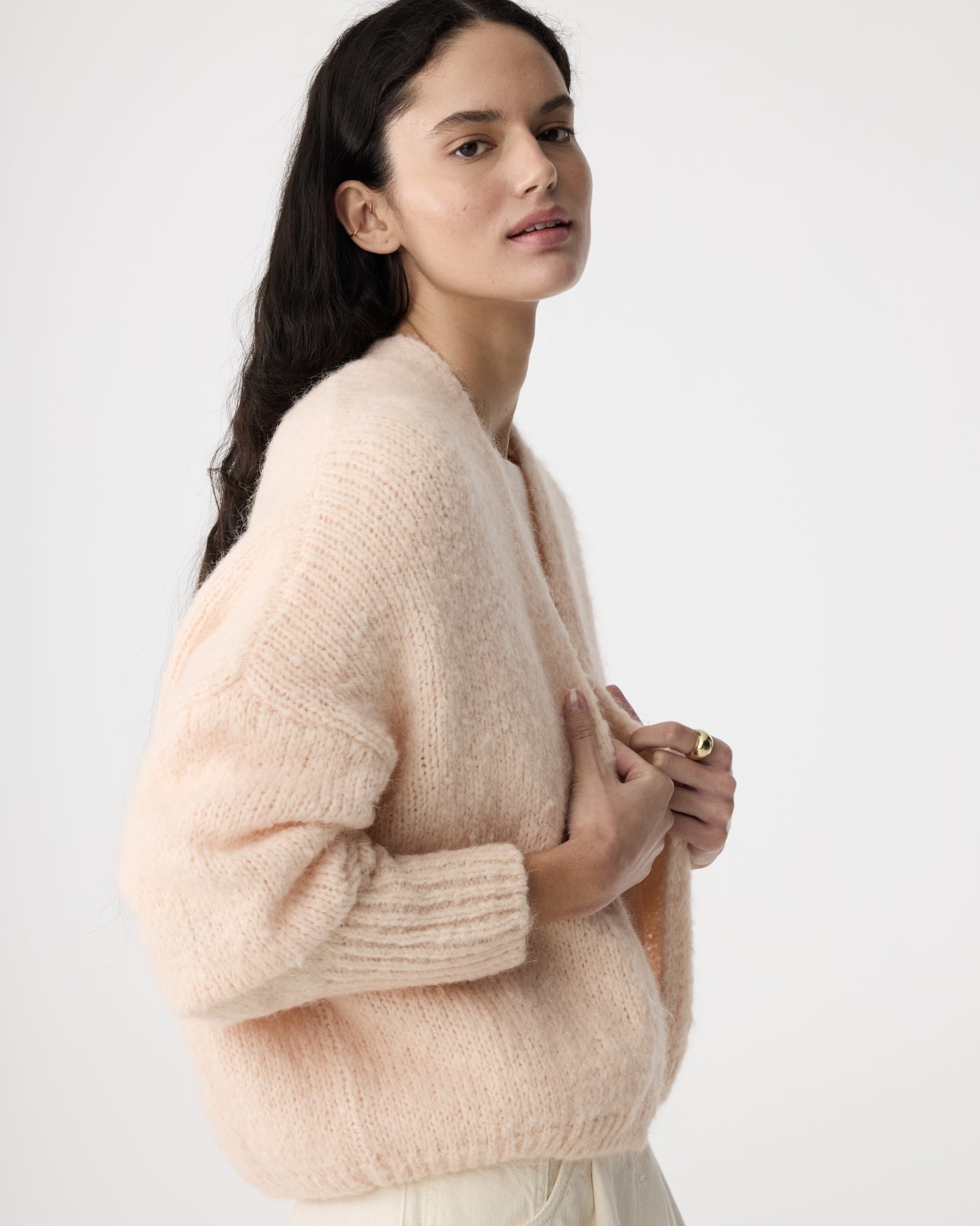 Becky Cardigan | Soft Rose
