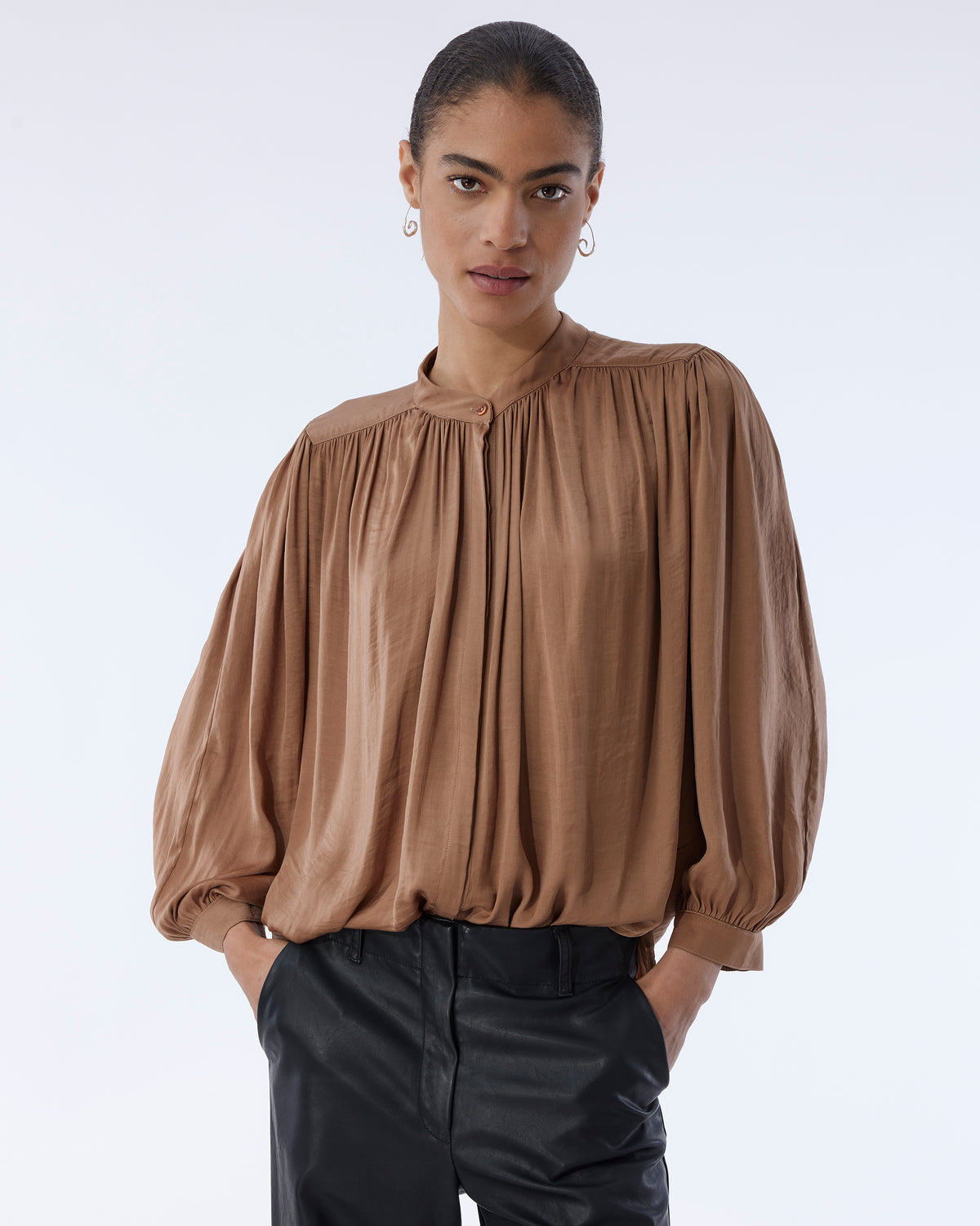 Rubia Blouse Mocca