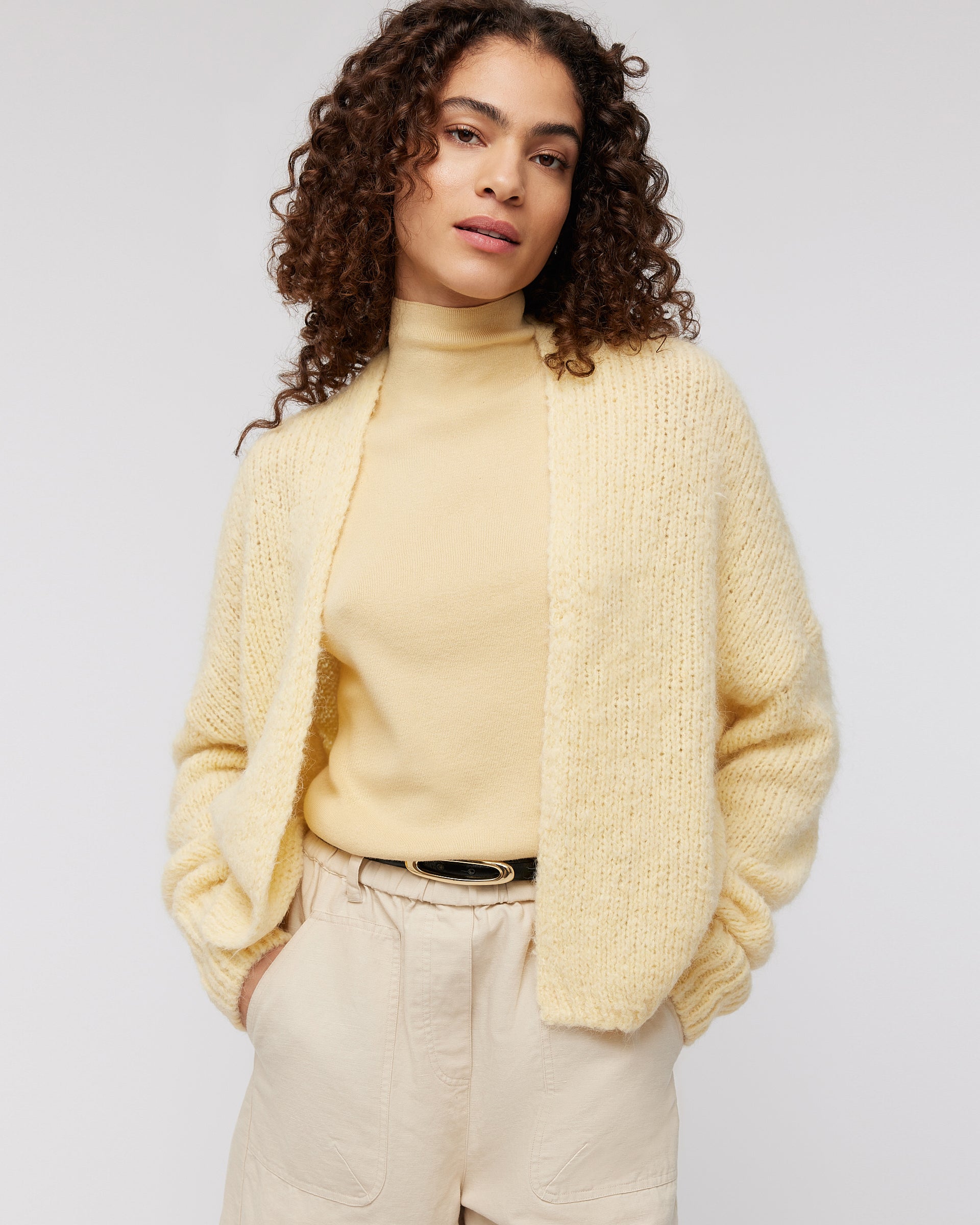 Becky Cardigan | Yellow