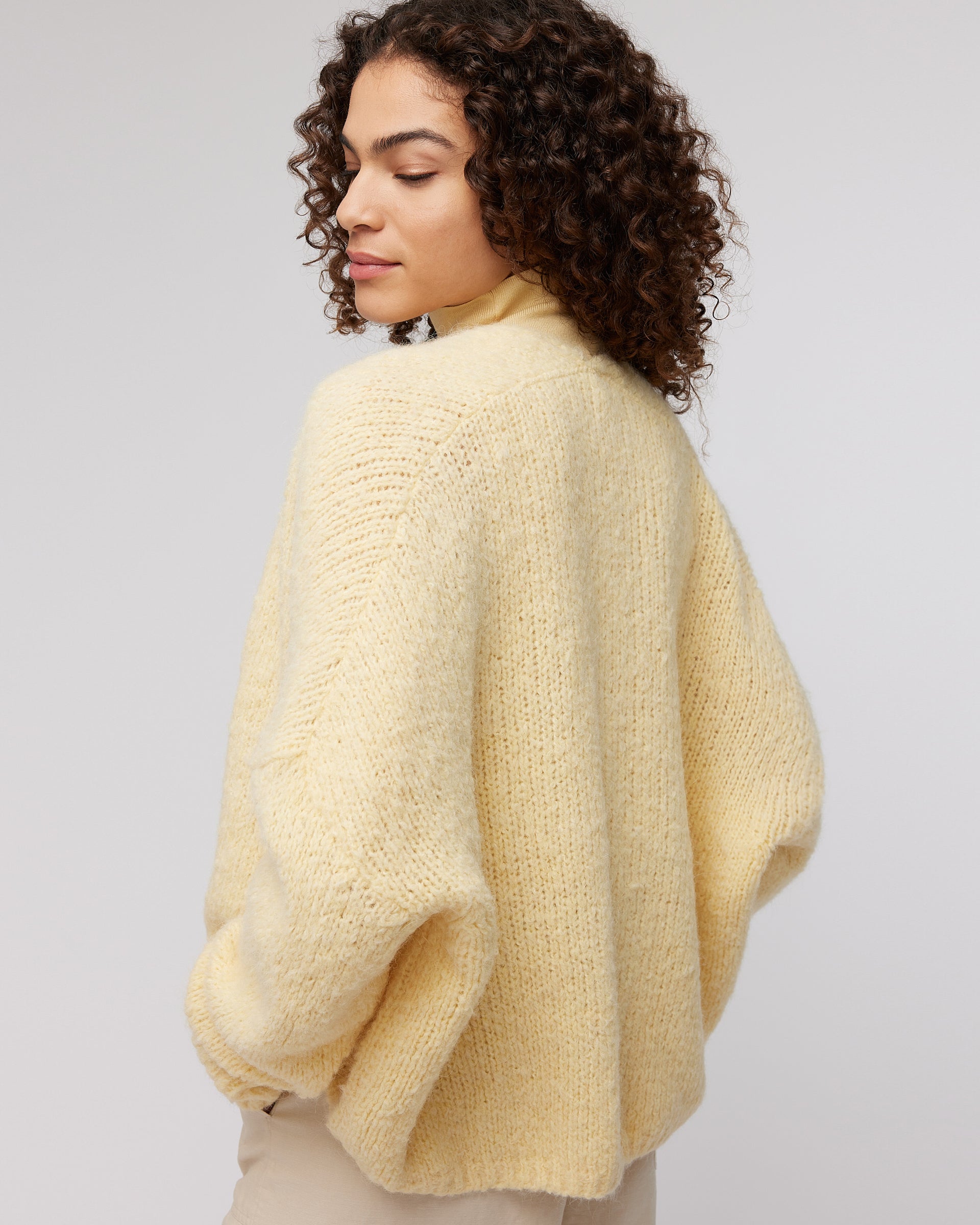 Becky Cardigan | Yellow