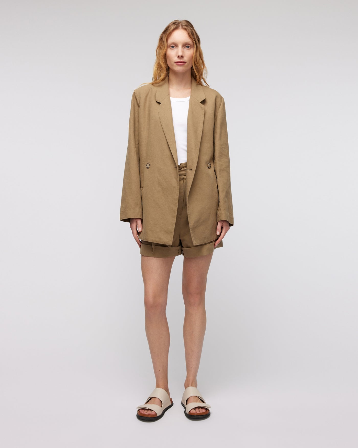 Kelsey Blazer | Khaki