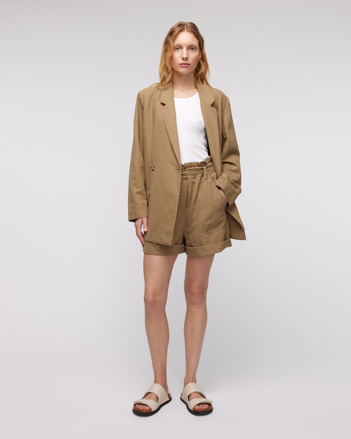 Kelsey Blazer | Khaki