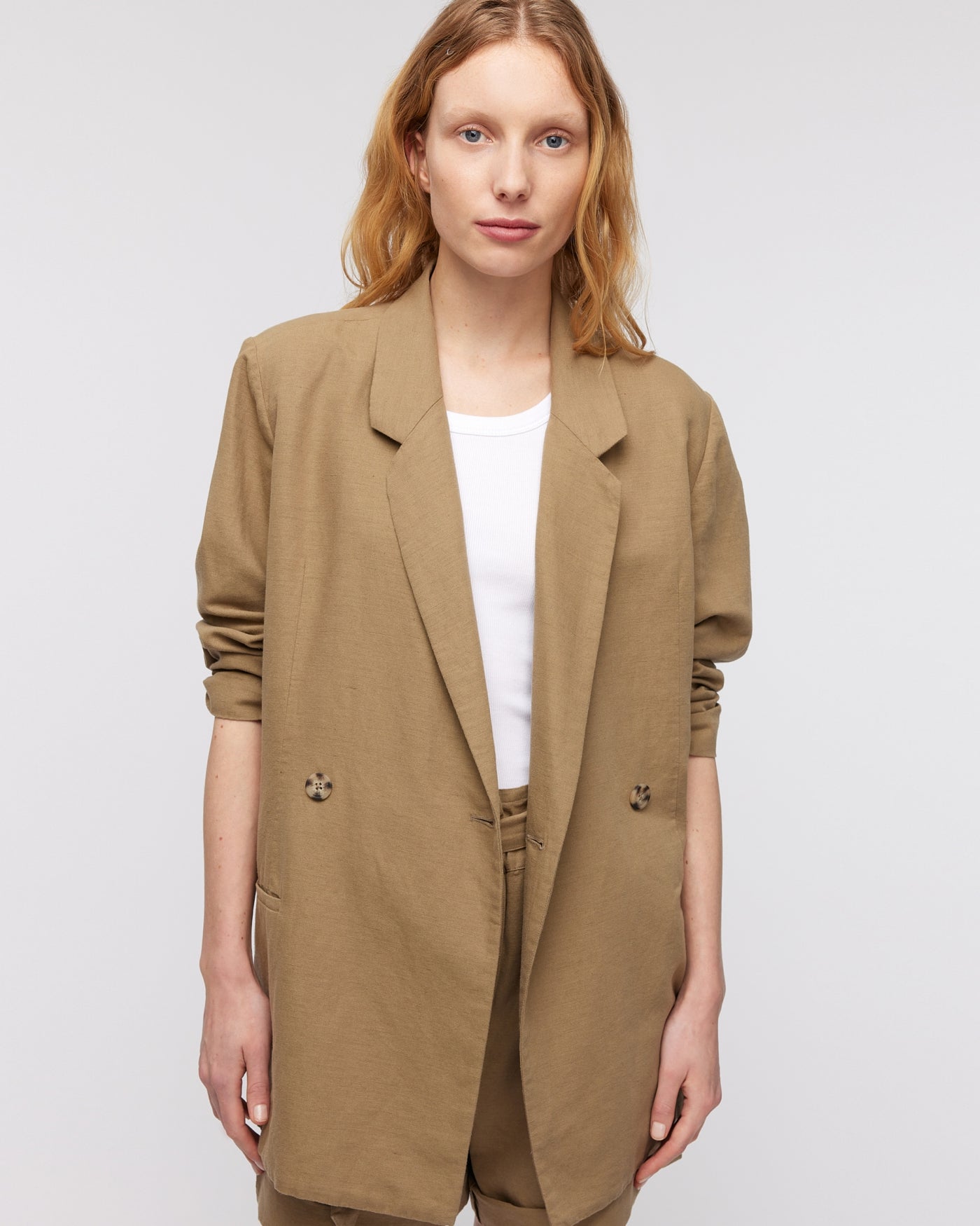 Kelsey Blazer | Khaki