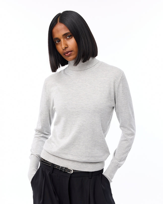 Lauren Pullover | Light Grey