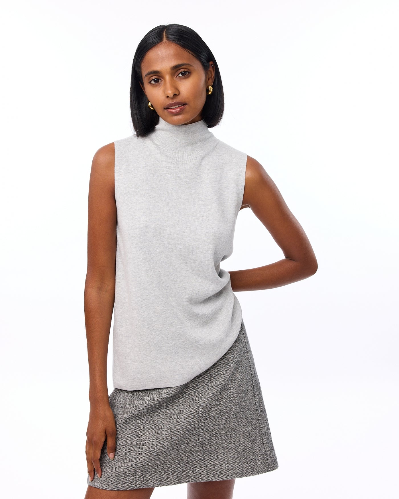 Mori Top | Light Grey