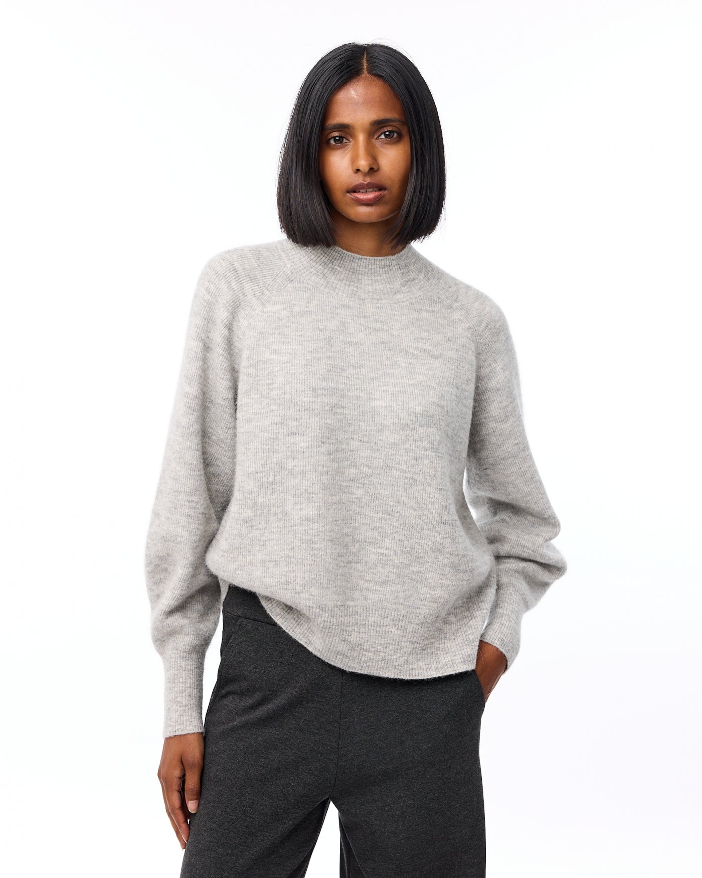 Ashley Pullover | Light Grey