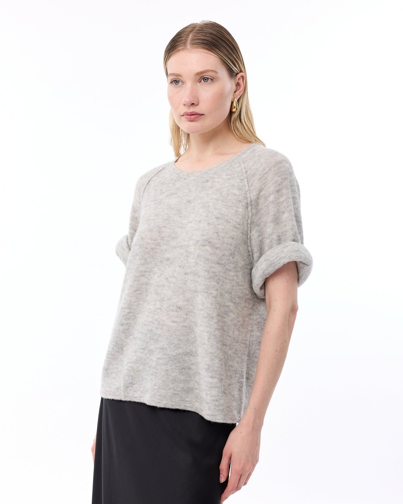 Ava Pullover | Light Grey