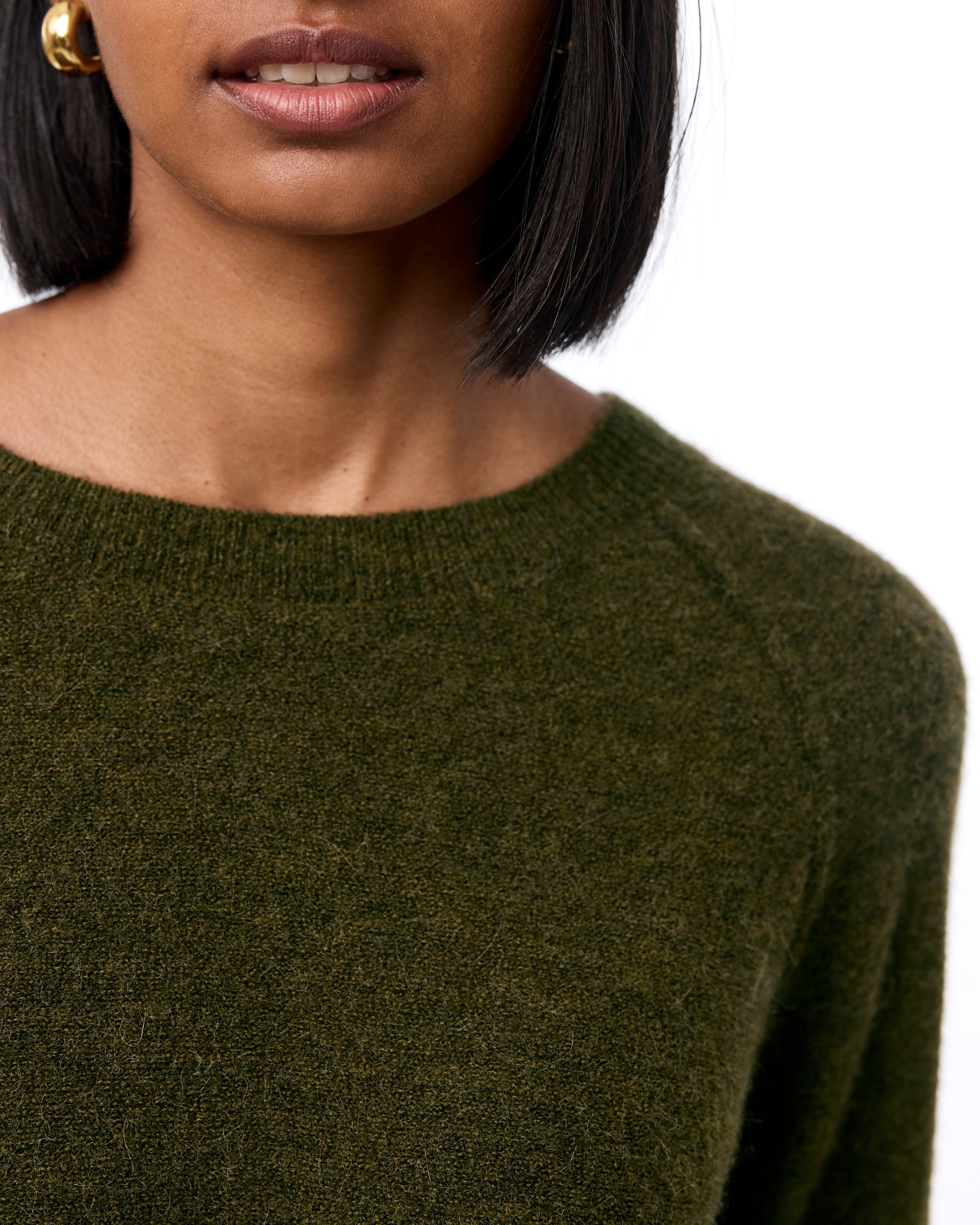 Ava Pullover | Dark Olive