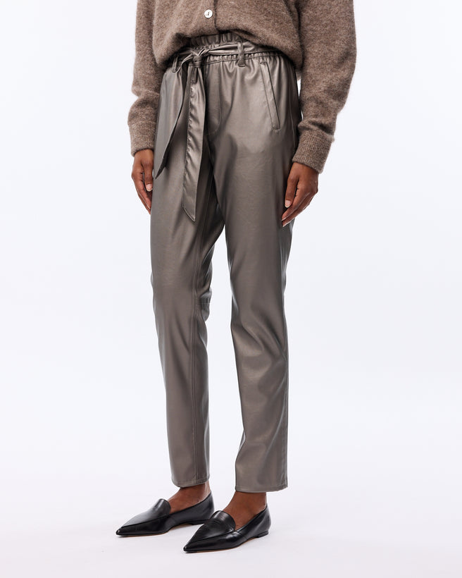 Francis Pants | Metallic Taupe