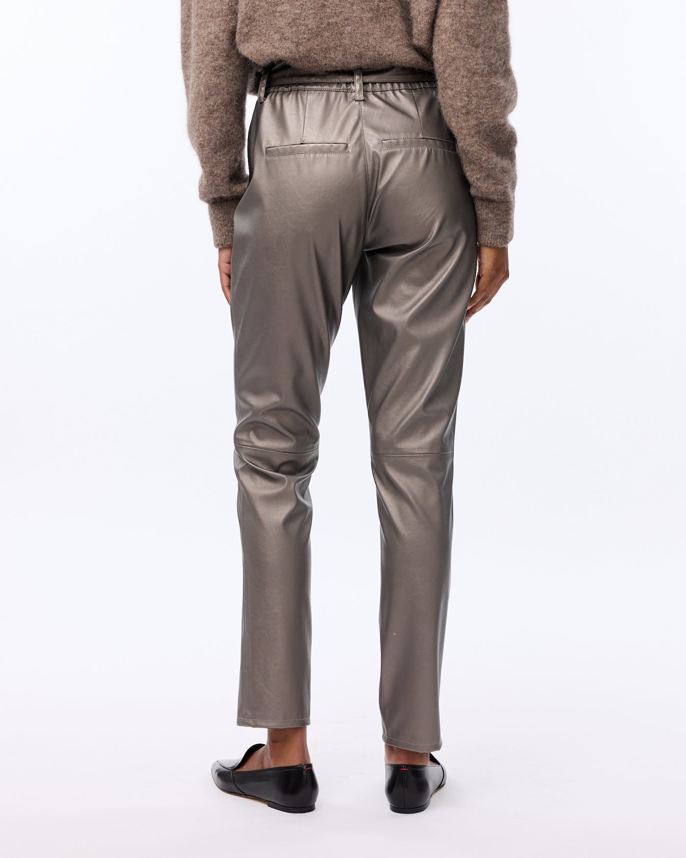 Francis Pants | Metallic Taupe