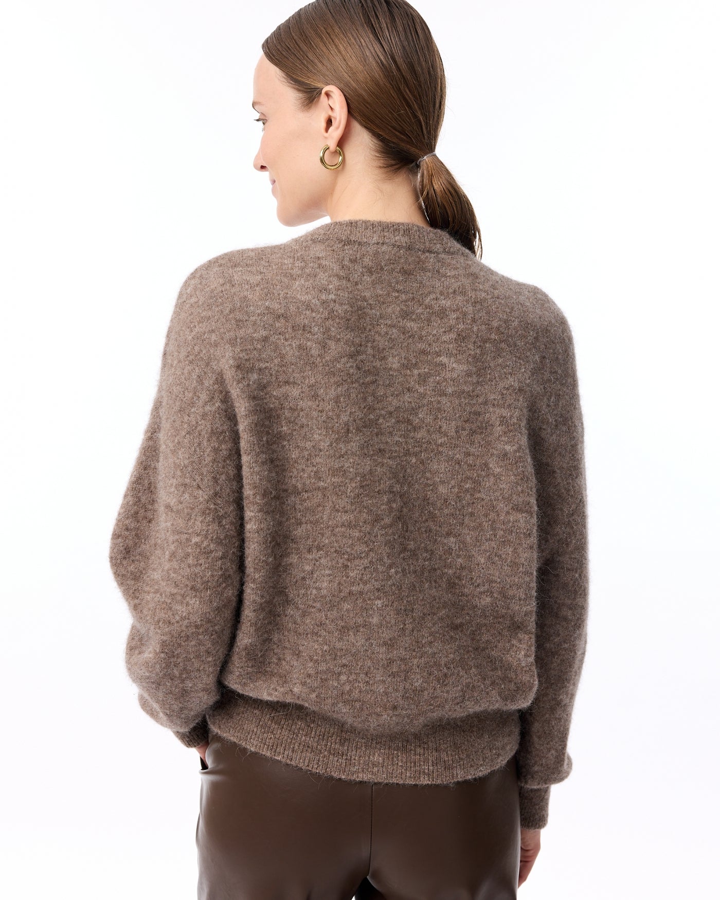 Britney Cardigan | Walnut