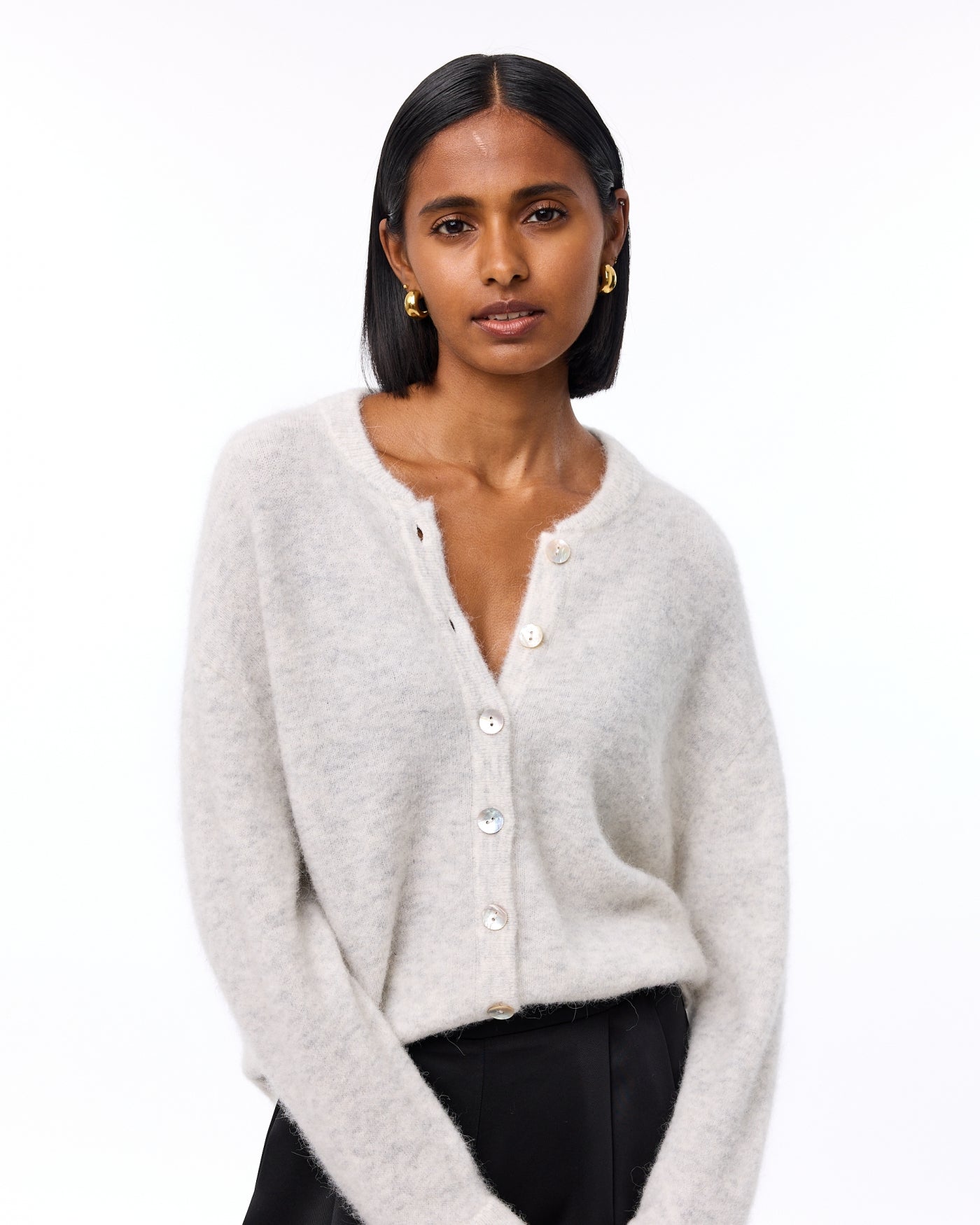 Britney Cardigan | Light Grey