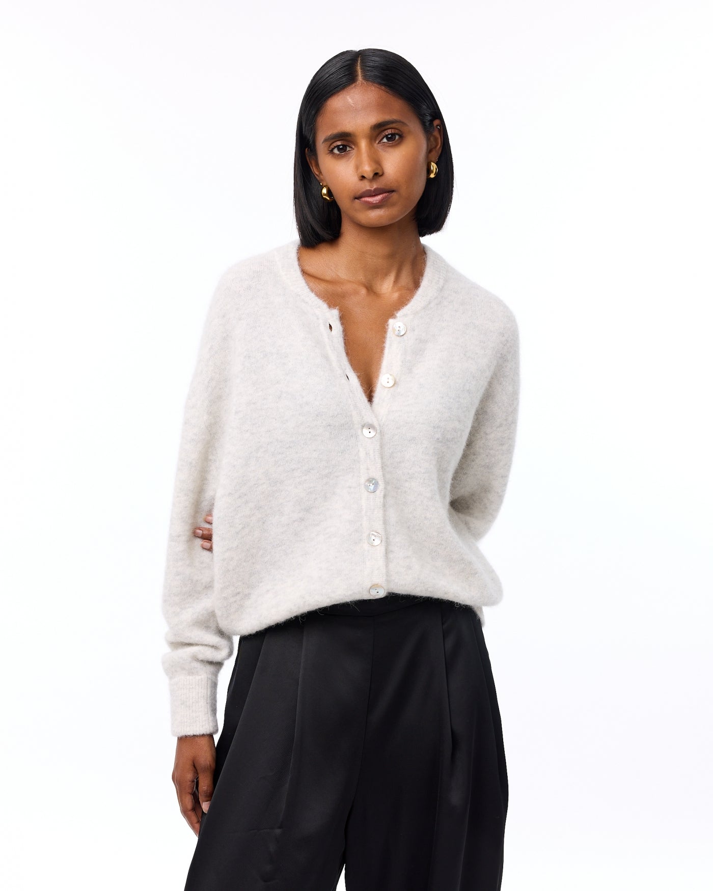 Britney Cardigan | Light Grey