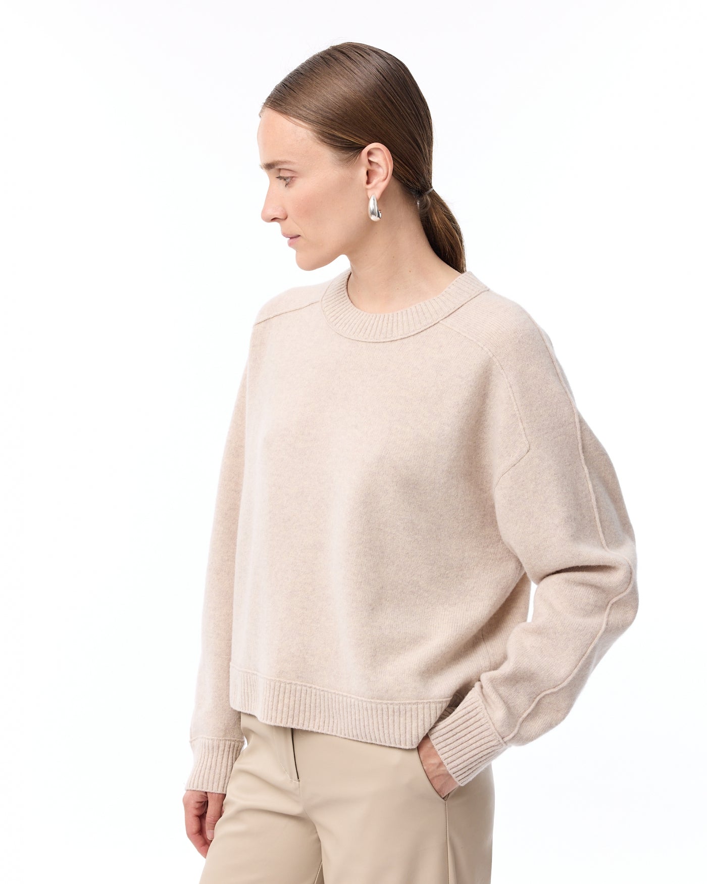 Veronica Pullover | Sand