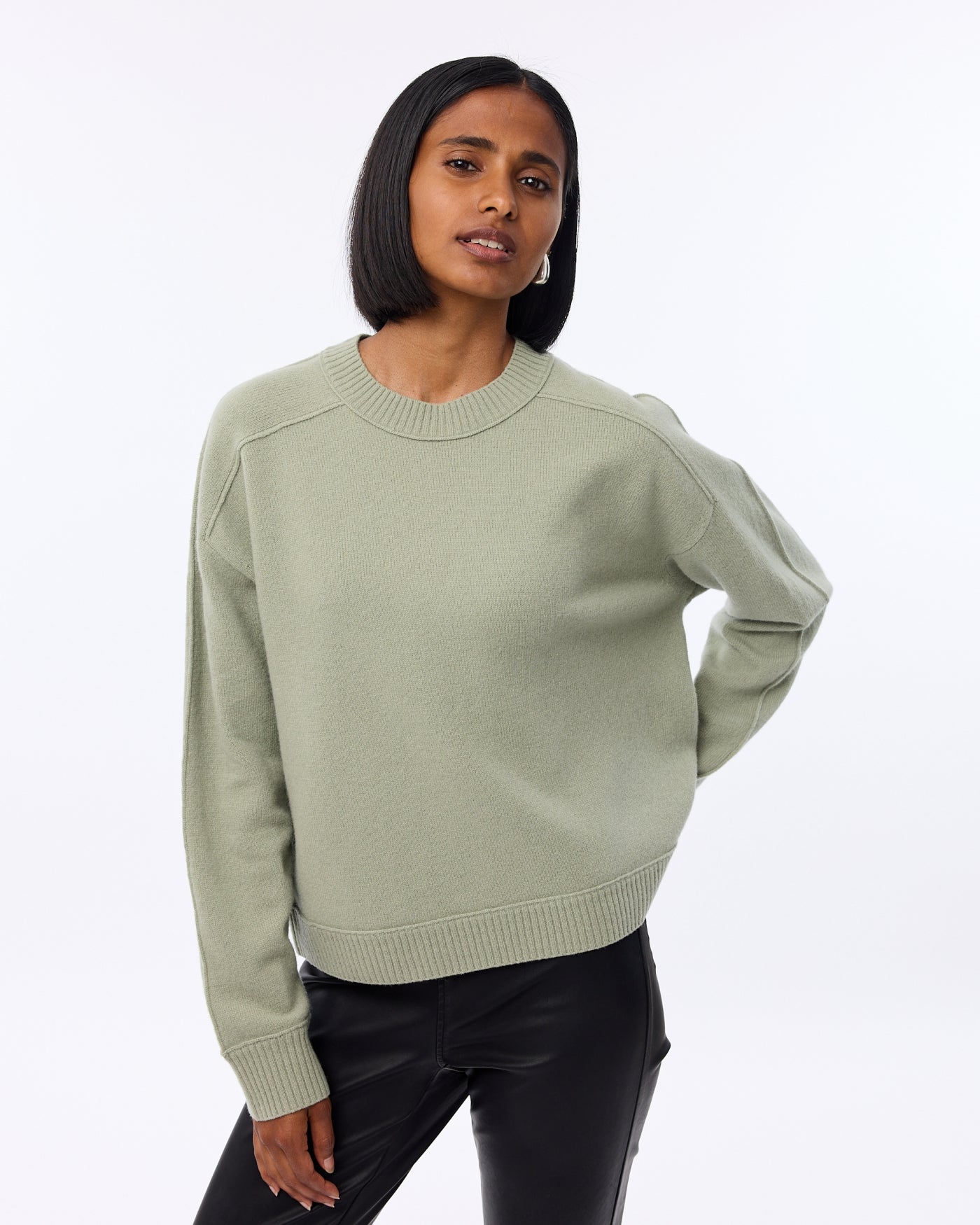 Veronica Pullover | Basil