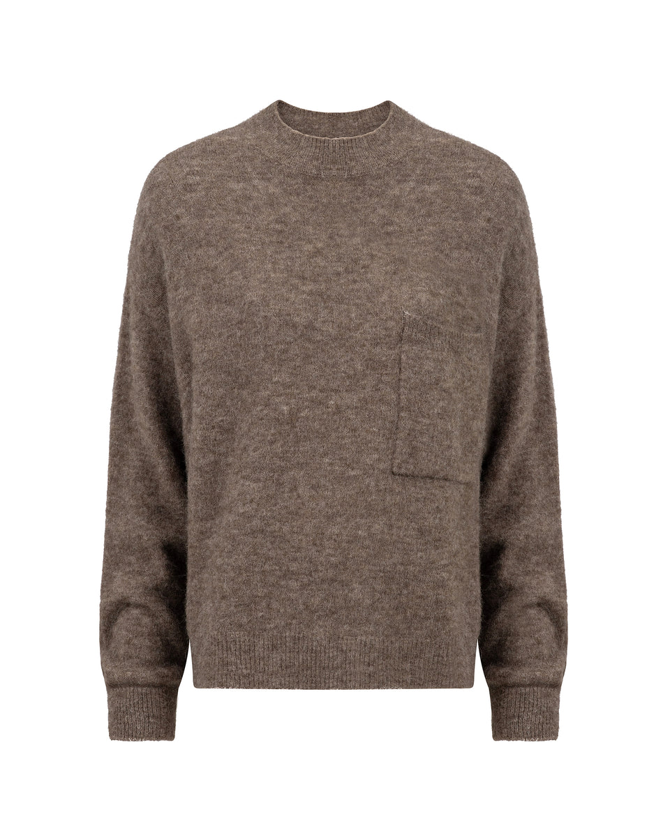 Cecily Pullover | Walnut – Knit-ted