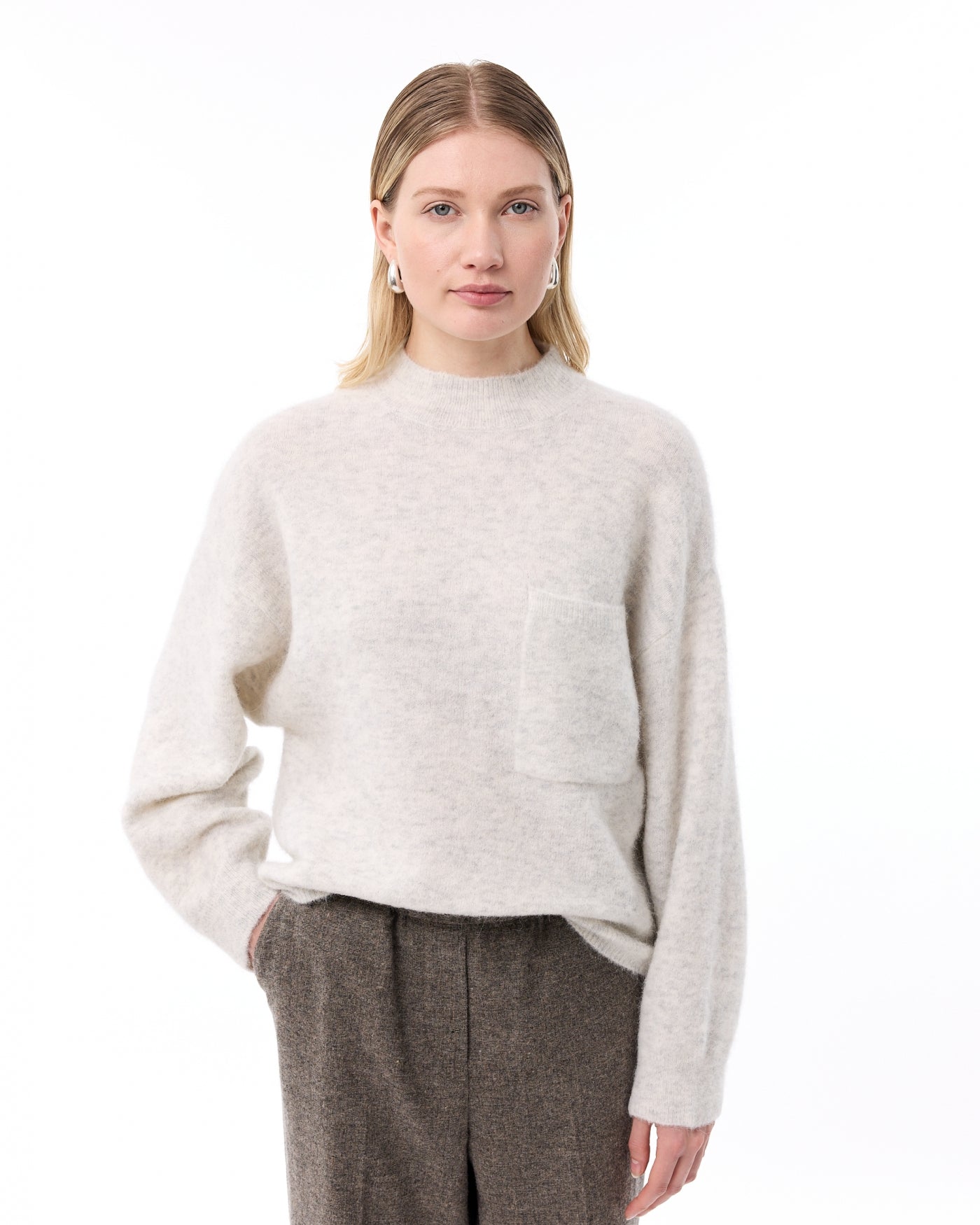 Cecily Pullover | Light Grey