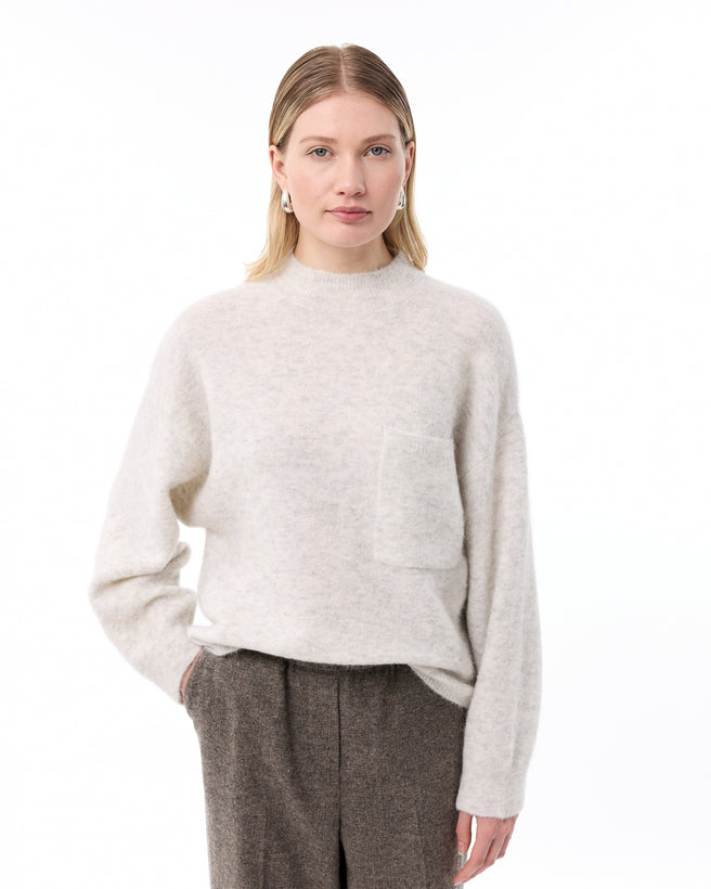 Cecily Pullover | Light Grey