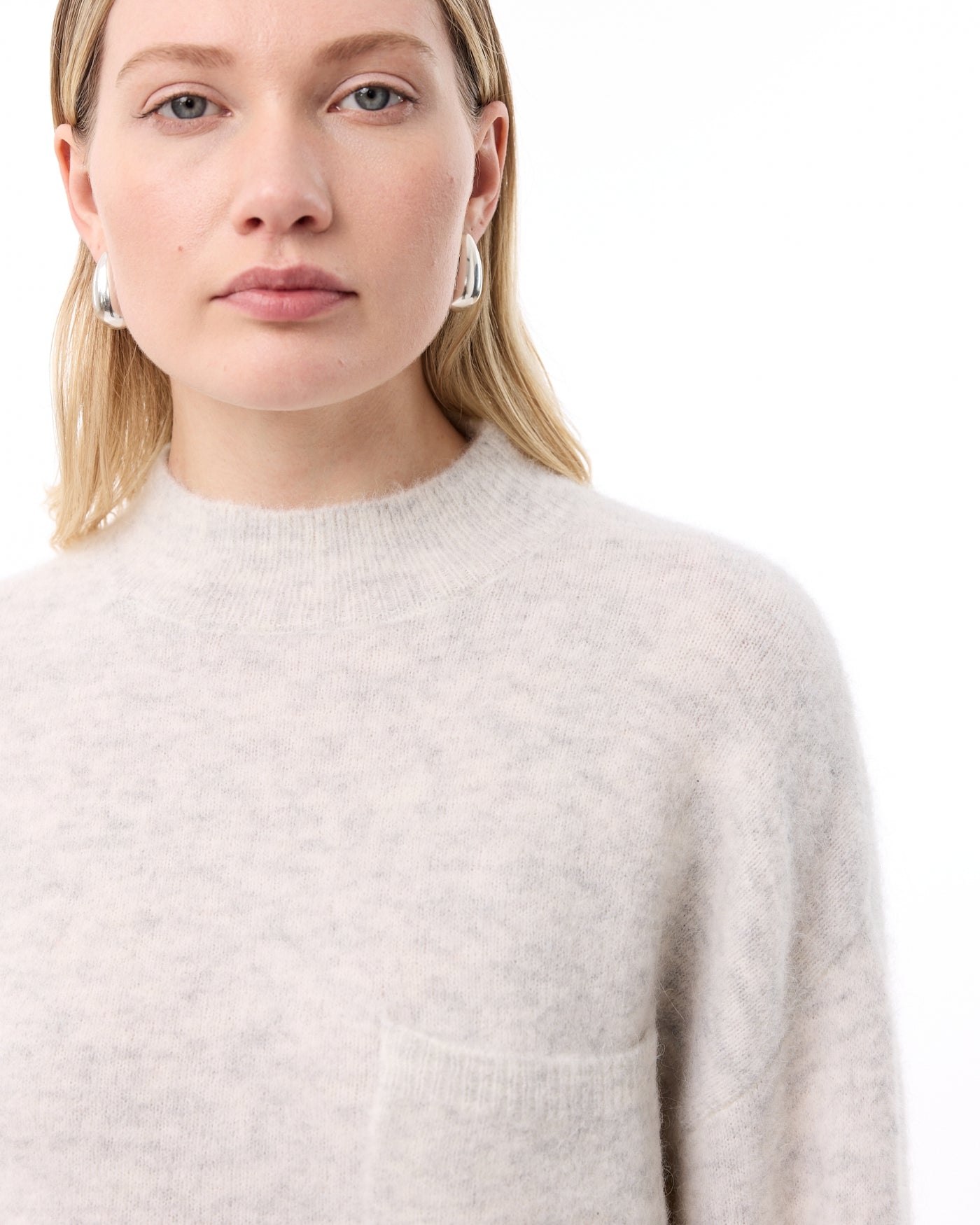 Cecily Pullover | Light Grey