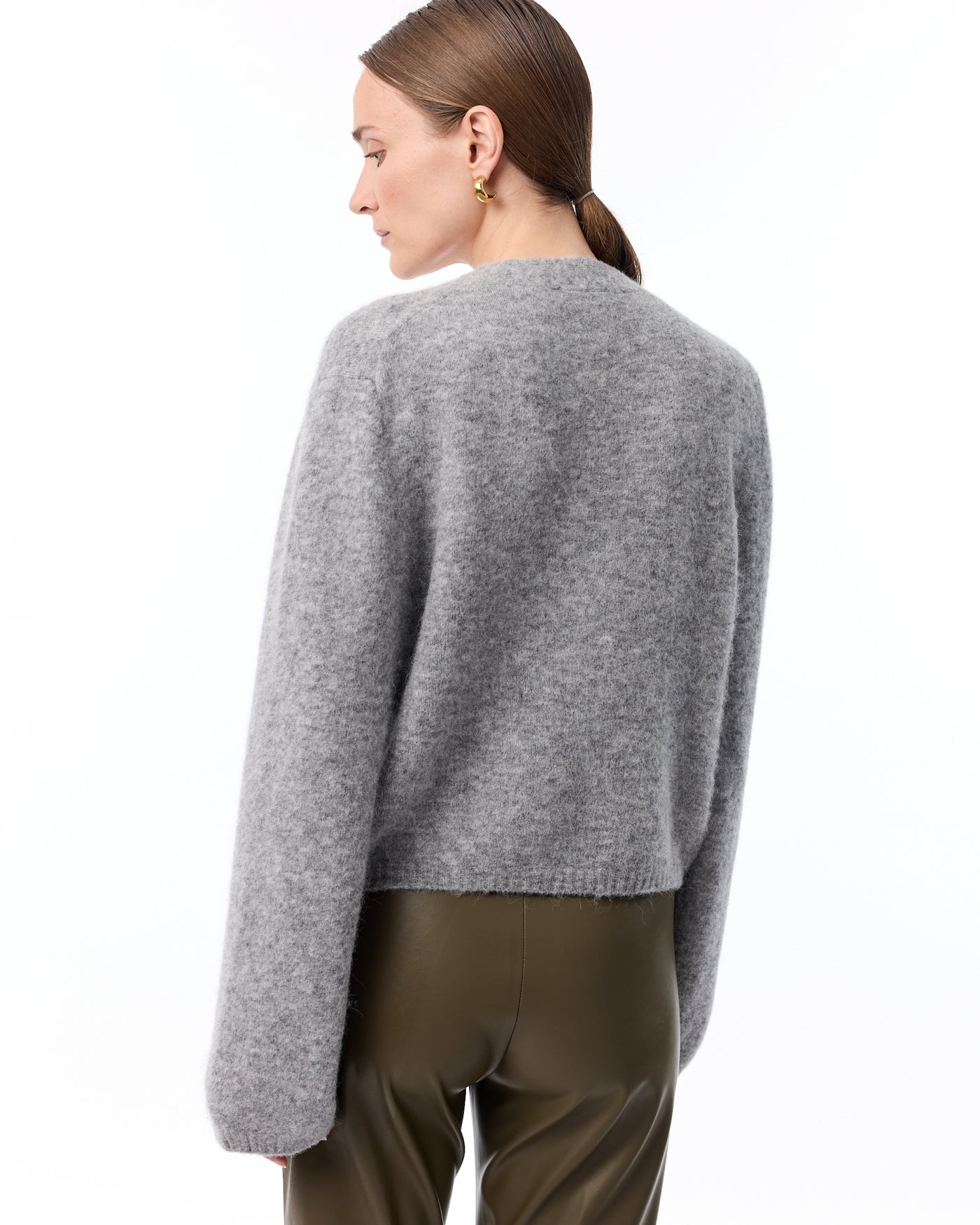 Ariel Cardigan | Mid Grey