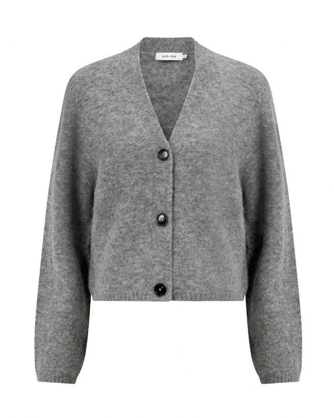 Ariel Cardigan | Mid Grey