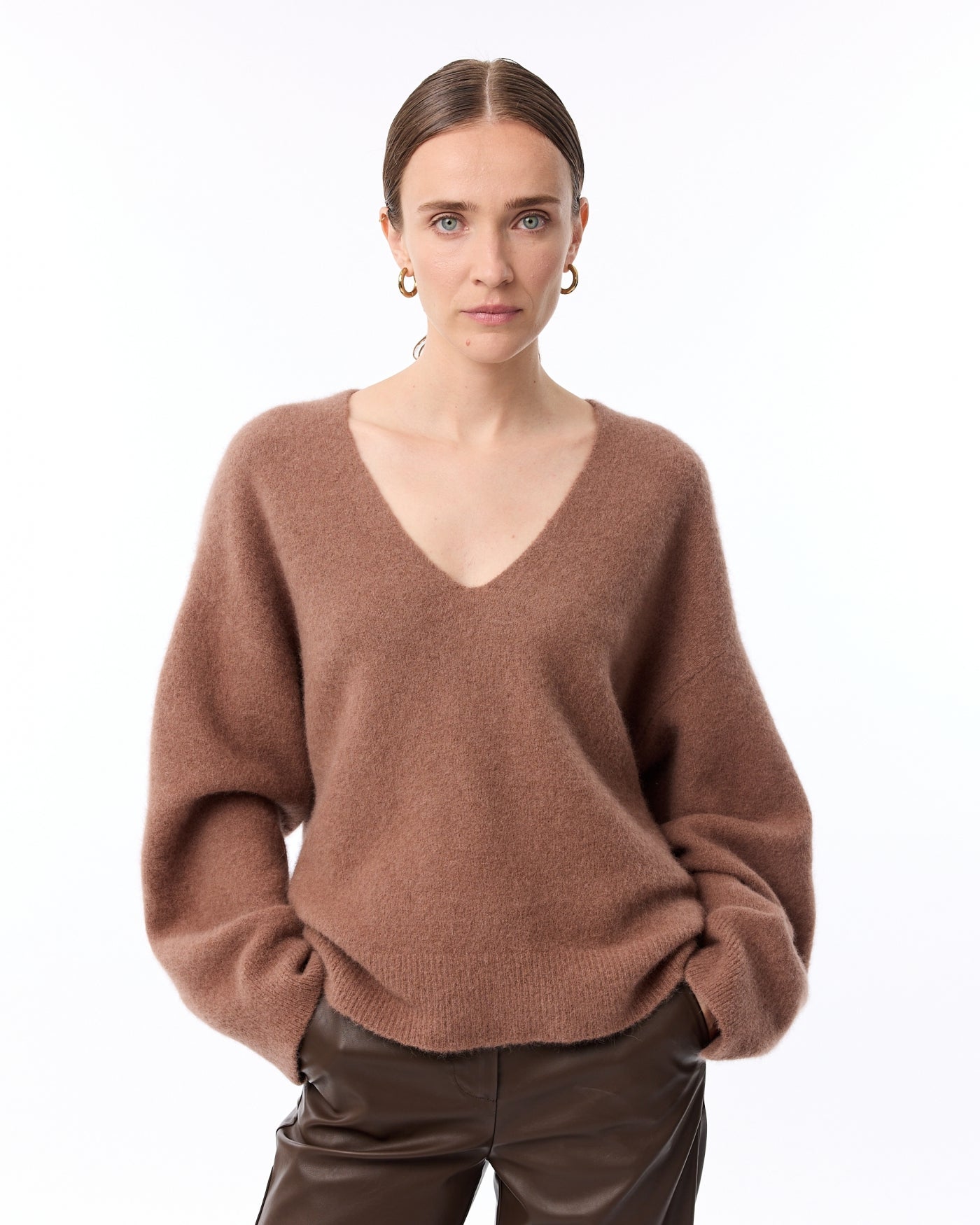 Lucia Pullover | Maron