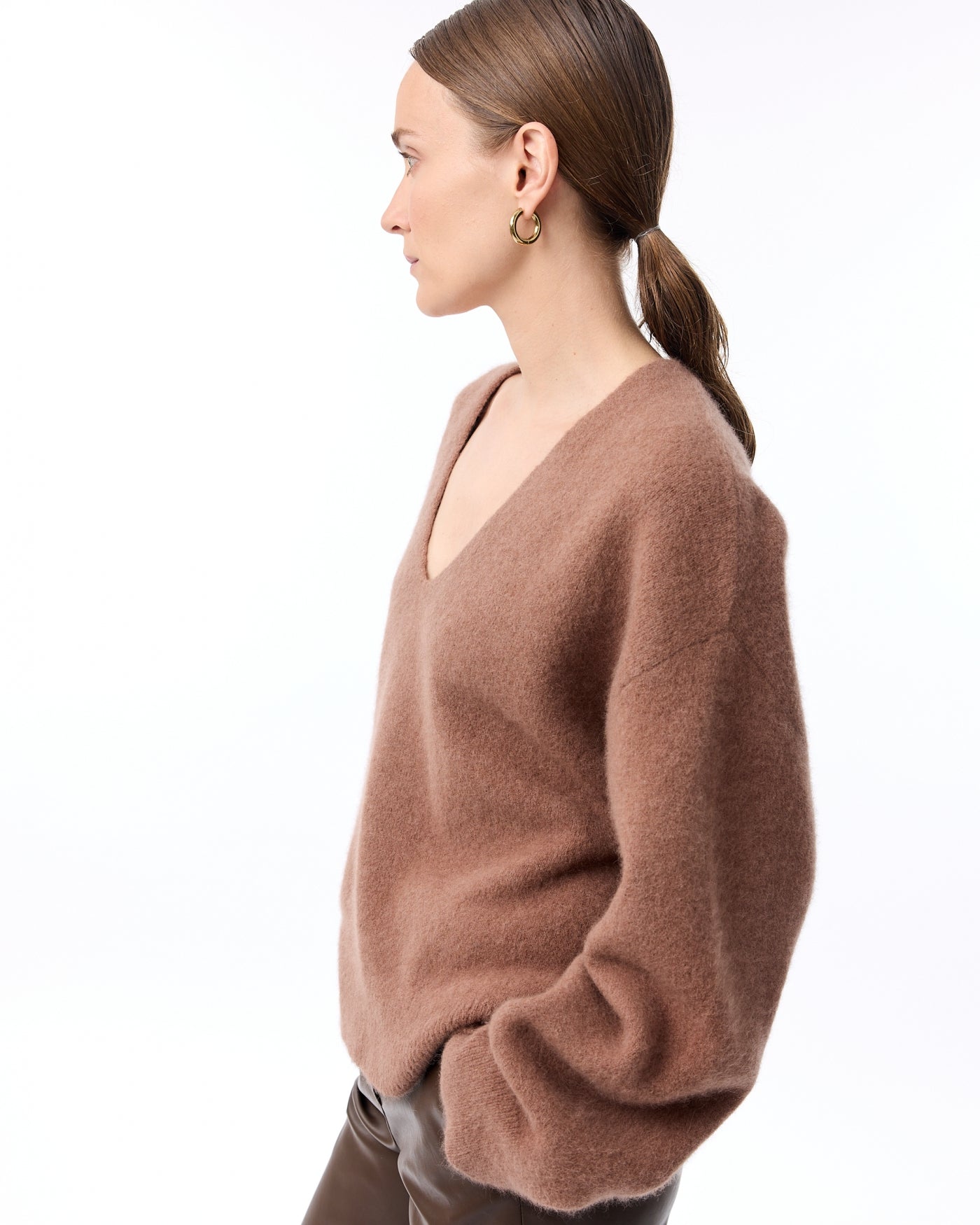 Lucia Pullover | Maron