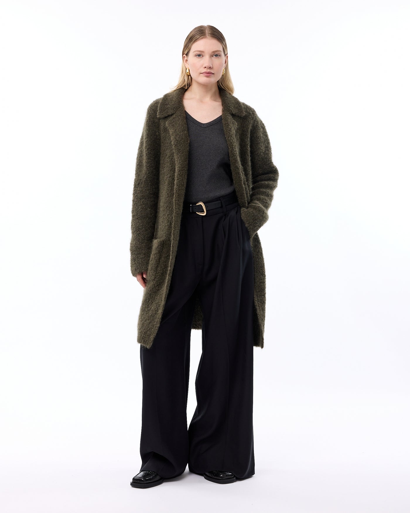 Onna Cardigan | Dark Olive